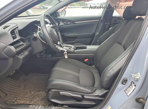 SHHFK7H4XMU425574 2021 HONDA CIVIC Gray Вид салону спереду