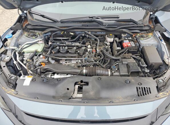 SHHFK7H4XMU425574 2021 HONDA CIVIC Gray Вид задньої частини салону