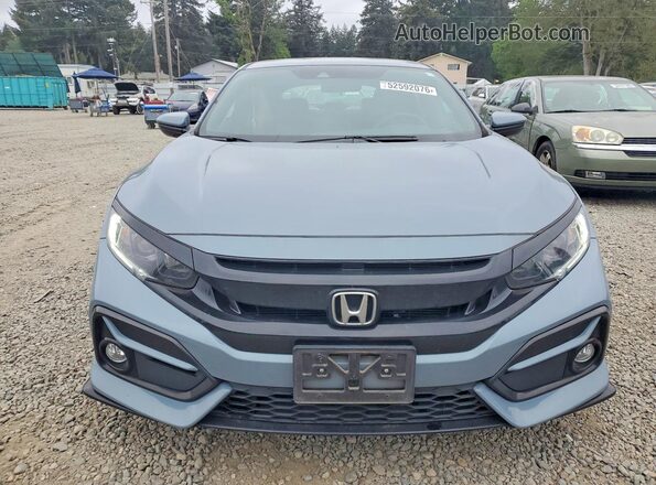 SHHFK7H4XMU425574 2021 HONDA CIVIC Gray Вид спереду