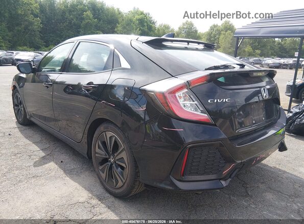 SHHFK7H50JU416063 2018 HONDA CIVIC Black Հետևի ձախ