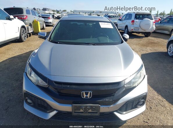 SHHFK7H54JU420682 2018 HONDA CIVIC Silver Rear interior view