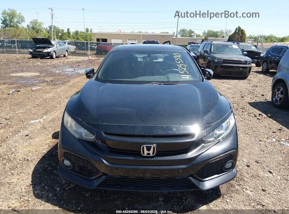 SHHFK7H55HU414755 2017 HONDA CIVIC Black Dashboard view