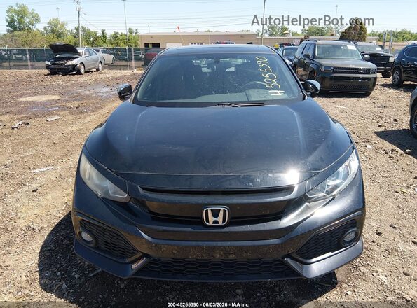 SHHFK7H55HU414755 2017 HONDA CIVIC Black Front view