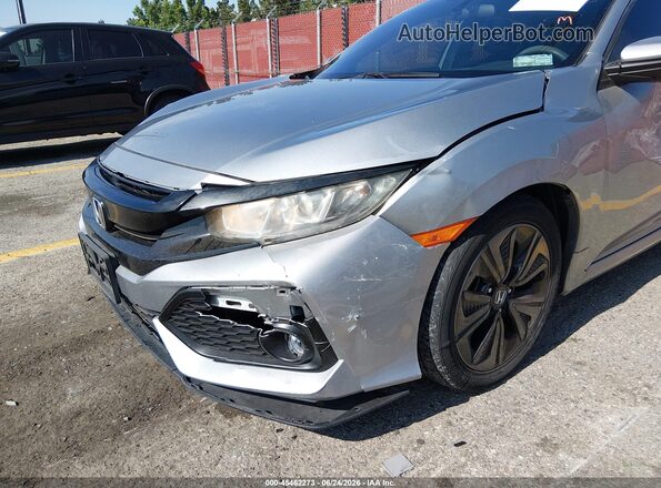 SHHFK7H55JU422957 2018 HONDA CIVIC Silver Вид спереду