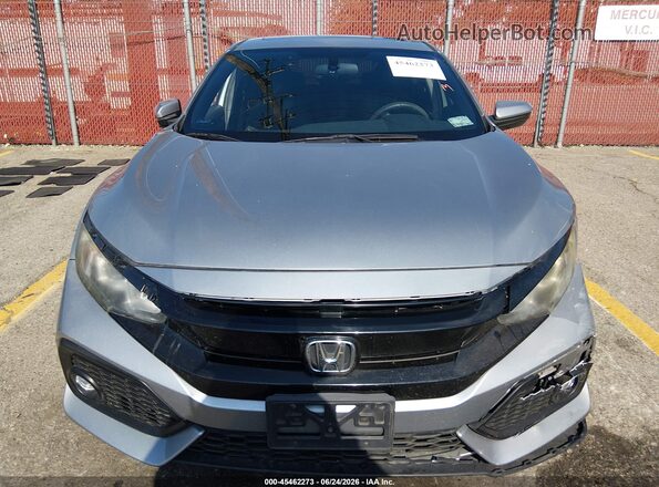 SHHFK7H55JU422957 2018 HONDA CIVIC Silver Вид щитка приладів