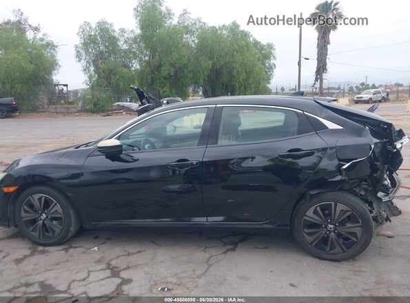 SHHFK7H55JU426782 2018 HONDA CIVIC Black Widok wnętrza 360 stopni