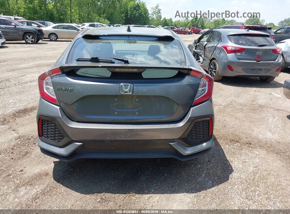 SHHFK7H57JU416092 2018 HONDA CIVIC Gray 