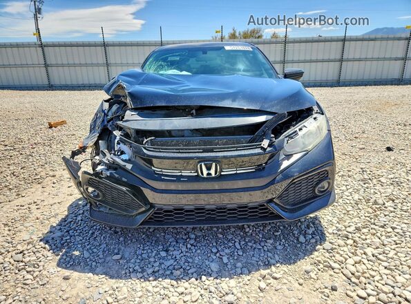 SHHFK7H5XJU219482 2018 HONDA CIVIC Черный Вид спереди