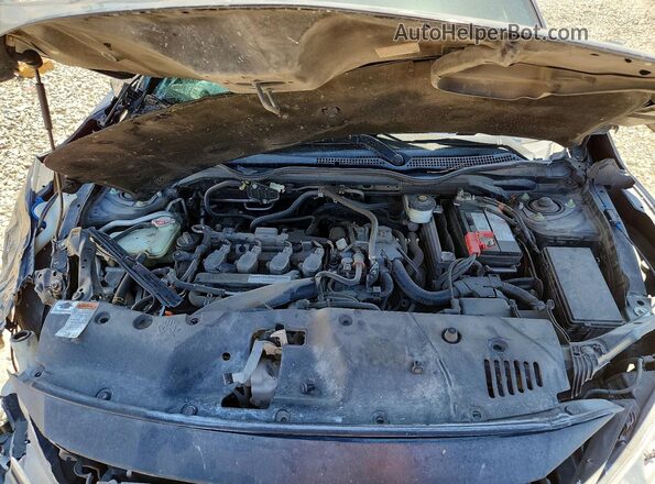 SHHFK7H5XJU219482 2018 HONDA CIVIC Черный Вид задней части салона