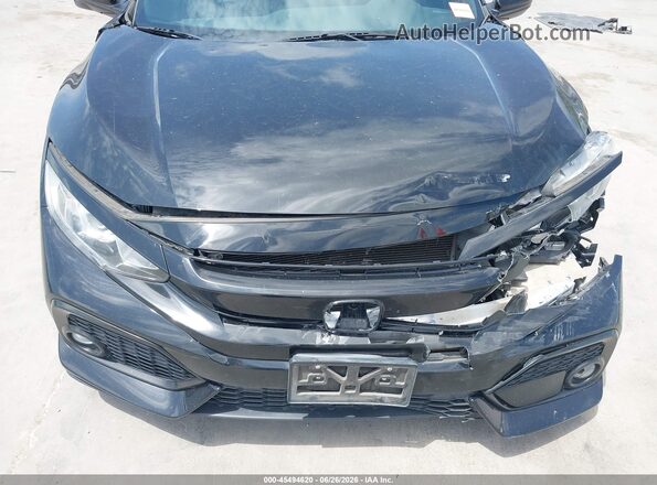 SHHFK7H60KU225303 2019 HONDA CIVIC Black წინა ხედი