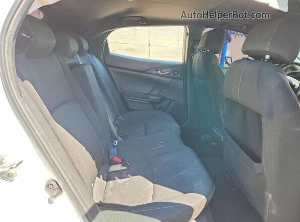 SHHFK7H60KU403758 2019 HONDA CIVIC White უკანა სავარძლების ხედი