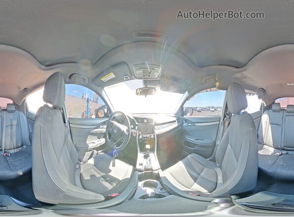 SHHFK7H60KU403758 2019 HONDA CIVIC White VIN კოდის სტიკერის ხედი