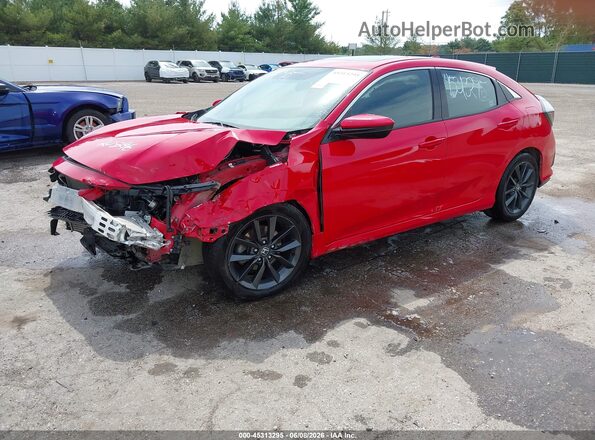 SHHFK7H60LU205246 2020 HONDA CIVIC Красный Передняя левая четверть