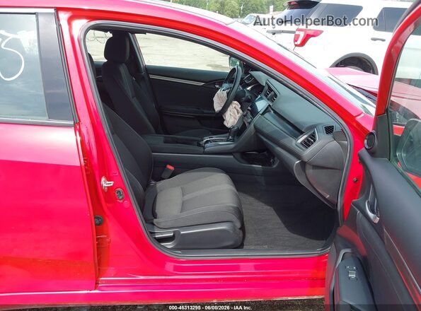 SHHFK7H60LU205246 2020 HONDA CIVIC Красный Вид салона спереди