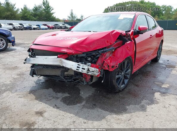 SHHFK7H60LU205246 2020 HONDA CIVIC Красный Вид спереди