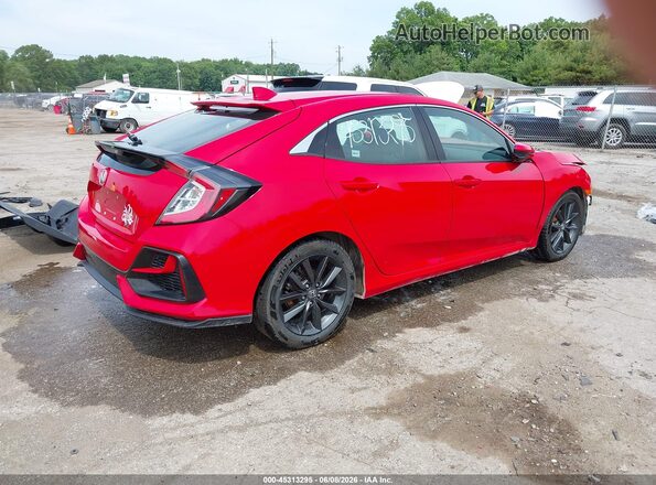 SHHFK7H60LU205246 2020 HONDA CIVIC Красный Задняя правая четверть