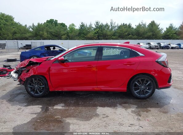 SHHFK7H60LU205246 2020 HONDA CIVIC Красный Панорамный вид салона 360°