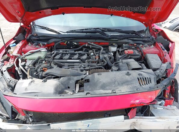 SHHFK7H60LU205246 2020 HONDA CIVIC Красный Вид сзади