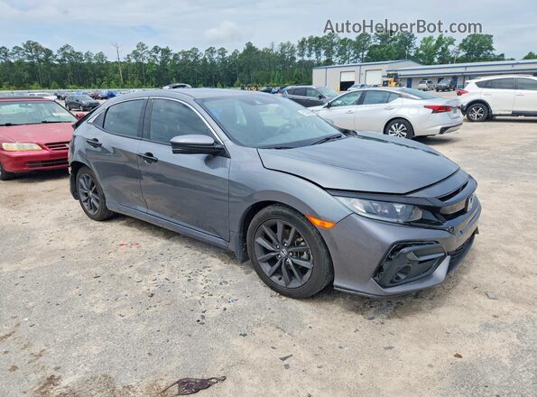 SHHFK7H60MU231850 2021 HONDA CIVIC Charcoal Front right