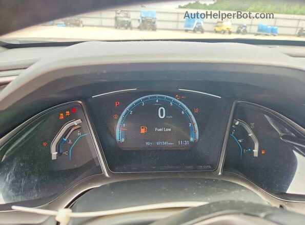 SHHFK7H60MU231850 2021 HONDA CIVIC Charcoal Instrument cluster view