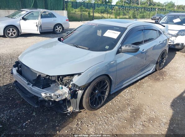 SHHFK7H61LU407206 2020 HONDA CIVIC Gray 