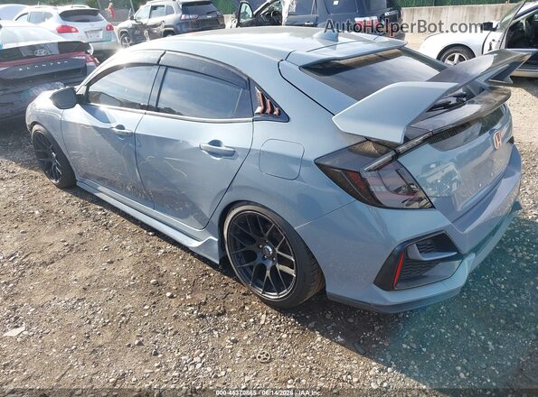 SHHFK7H61LU407206 2020 HONDA CIVIC Gray 