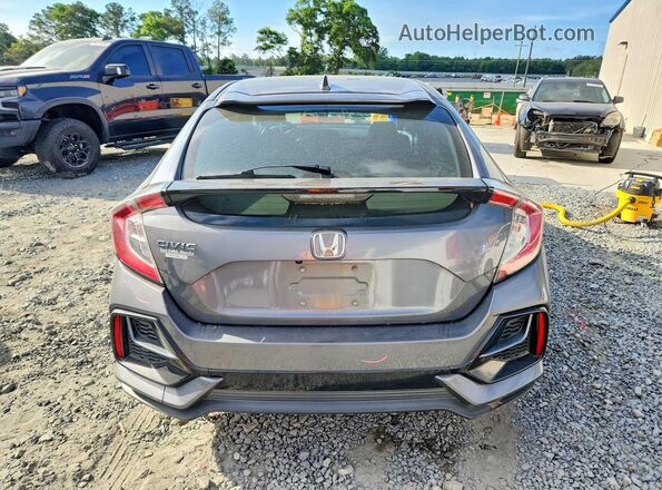 SHHFK7H61MU222994 2021 HONDA CIVIC Серый Вид сзади