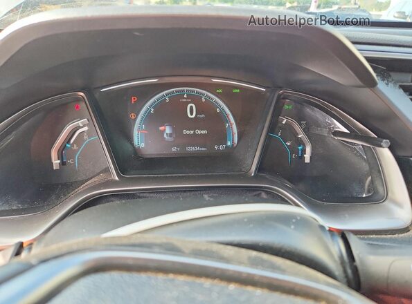 SHHFK7H61MU222994 2021 HONDA CIVIC Серый Вид щитка приборов
