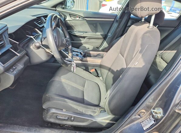 SHHFK7H61MU222994 2021 HONDA CIVIC Серый Вид салона спереди