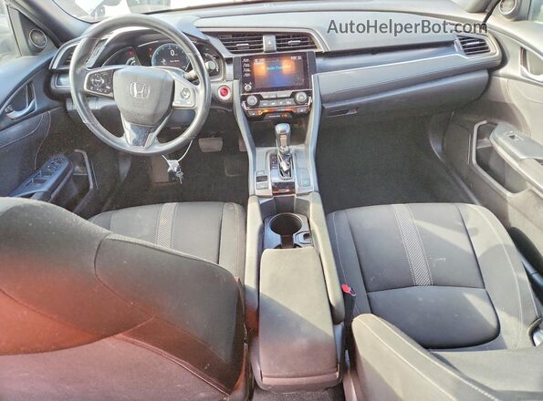 SHHFK7H61MU222994 2021 HONDA CIVIC Серый Вид панели приборов