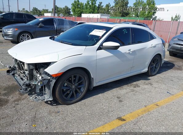 SHHFK7H61MU401018 2021 HONDA CIVIC Белый Передняя левая четверть