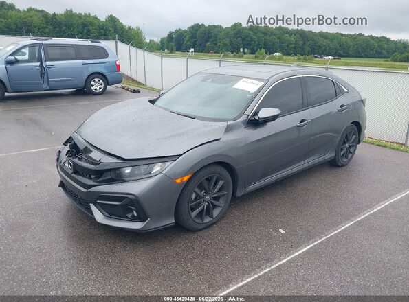 SHHFK7H62LU206253 2020 HONDA CIVIC Gray Front left