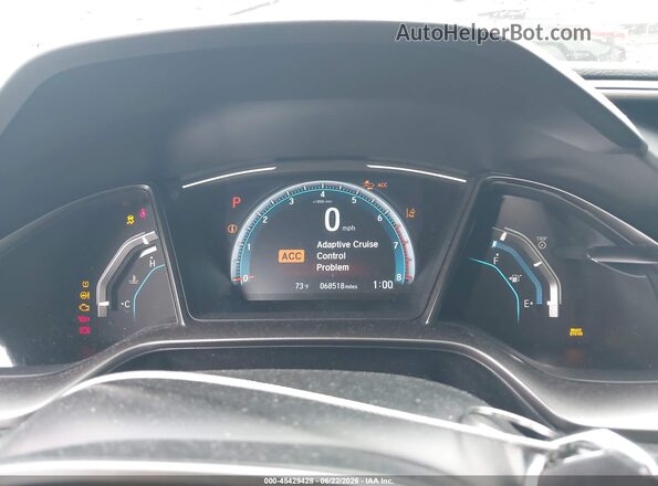 SHHFK7H62LU206253 2020 HONDA CIVIC Gray Rear seats view