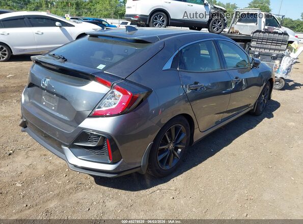SHHFK7H62MU233065 2021 HONDA CIVIC Gray უკანა მარჯვენა