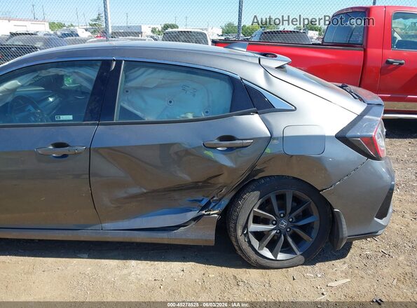SHHFK7H62MU233065 2021 HONDA CIVIC Gray წინა ხედი