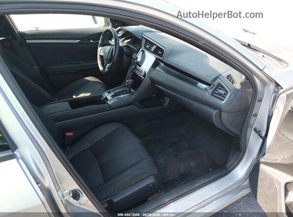 SHHFK7H62MU425876 2021 HONDA CIVIC Silver წინა სალონის ხედი