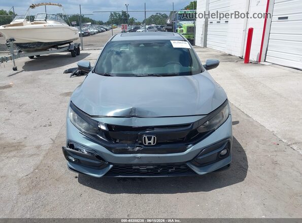 SHHFK7H63LU419213 2020 HONDA CIVIC Gray Widok zestawu wskaźników