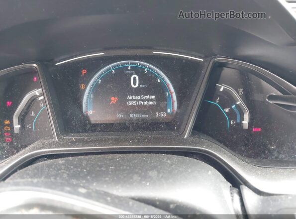 SHHFK7H63LU419213 2020 HONDA CIVIC Gray Widok tylnych siedzeń
