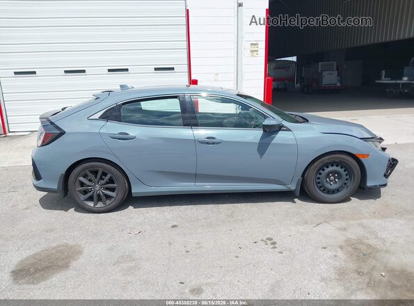 SHHFK7H63LU419213 2020 HONDA CIVIC Gray Widok wnętrza z tyłu