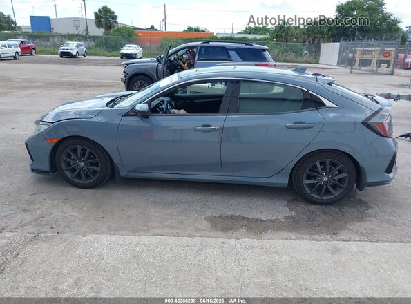 SHHFK7H63LU419213 2020 HONDA CIVIC Gray Widok wnętrza 360 stopni
