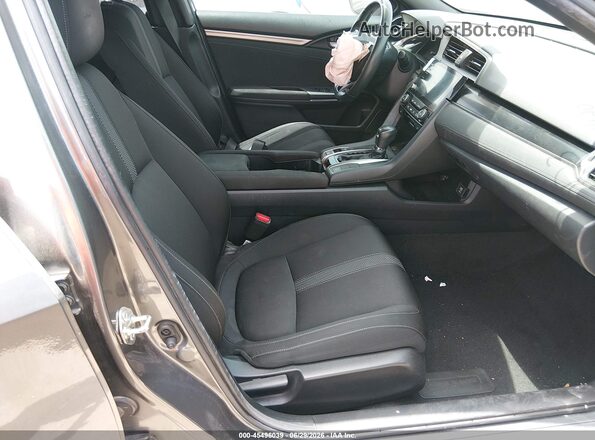 SHHFK7H63MU222995 2021 HONDA CIVIC Gray წინა სალონის ხედი