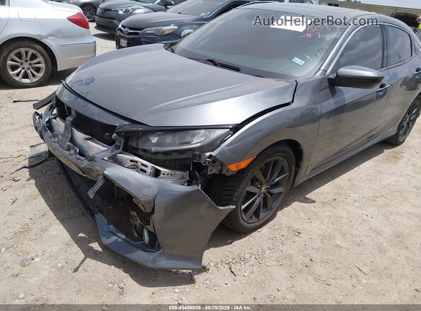 SHHFK7H63MU222995 2021 HONDA CIVIC Gray წინა ხედი