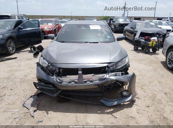 SHHFK7H63MU222995 2021 HONDA CIVIC Gray უკანა სალონის ხედი