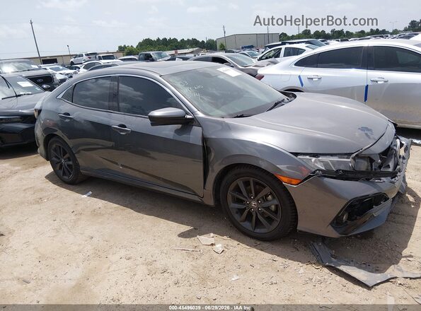 SHHFK7H63MU222995 2021 HONDA CIVIC Gray სალონის 360-გრადუსიანი ხედი