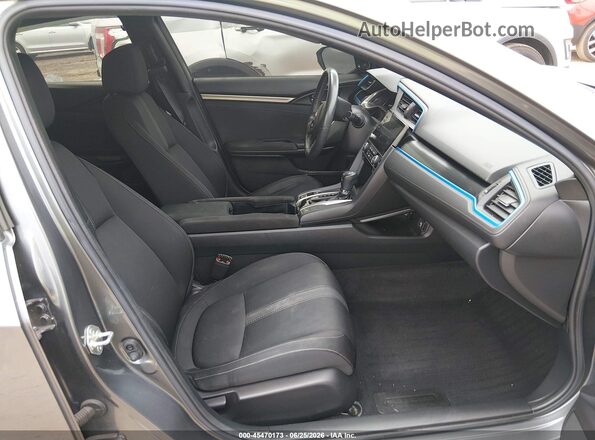 SHHFK7H64LU206240 2020 HONDA CIVIC Серый Вид салона спереди