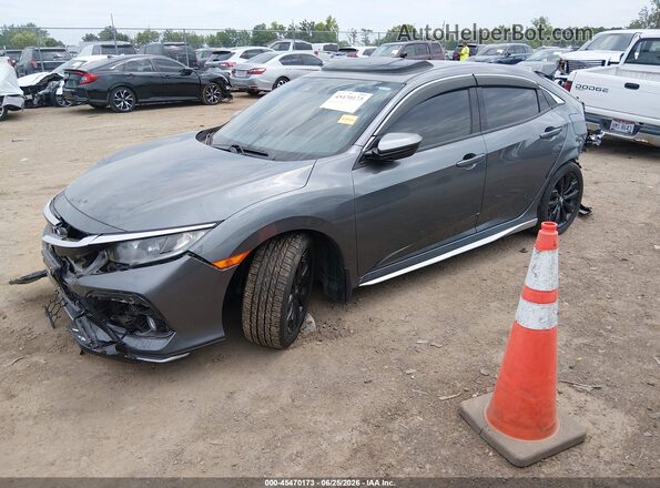 SHHFK7H64LU206240 2020 HONDA CIVIC Серый Передняя левая четверть