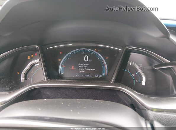 SHHFK7H64LU206240 2020 HONDA CIVIC Серый Вид задних сидений