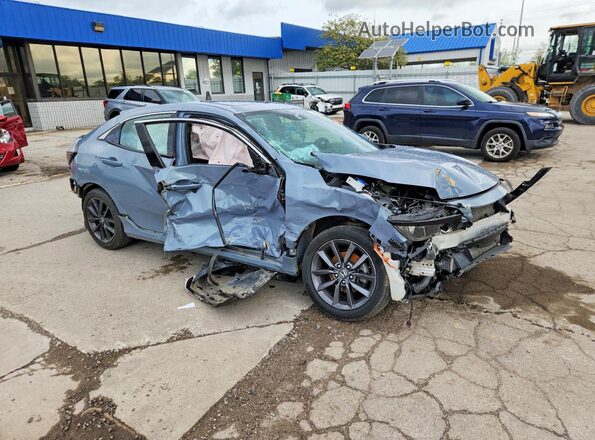 SHHFK7H64MU404690 2021 HONDA CIVIC Gray 