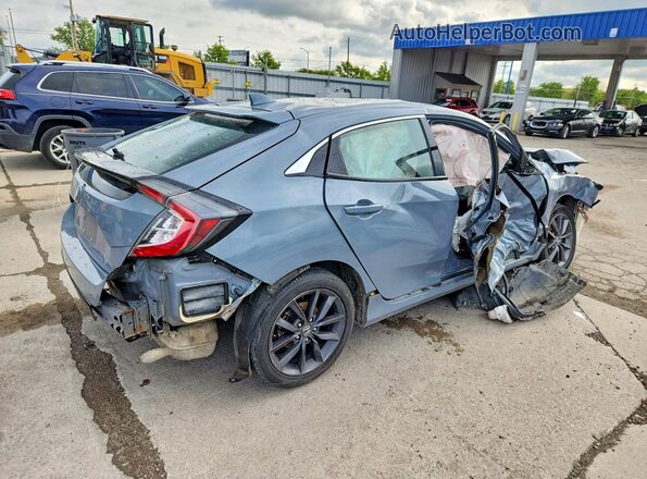 SHHFK7H64MU404690 2021 HONDA CIVIC Gray 