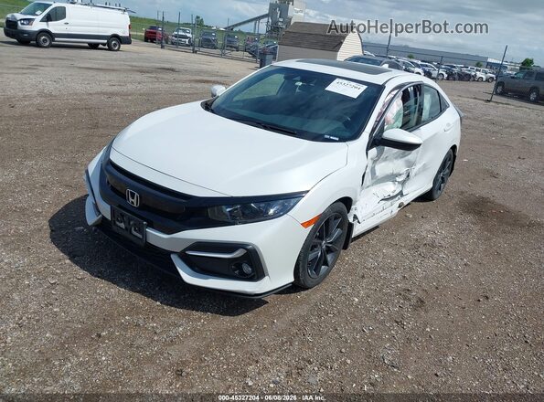 SHHFK7H64MU412465 2021 HONDA CIVIC Белый Передняя левая четверть